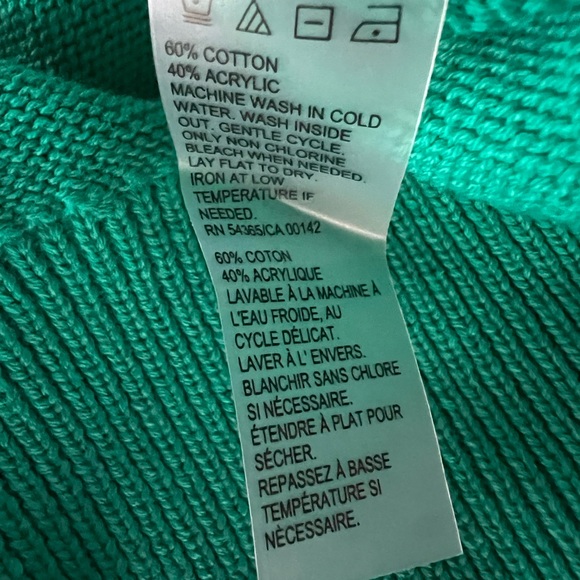 SZ XL ALIA GREEN SWEATER CARDIGAN - Picture 8 of 10